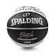 SPALDING 街頭素描-Rubber 籃球 黑白灰 product thumbnail 1