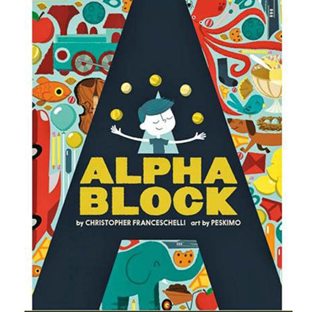 Alpha Block 字母造型硬頁書 | 拾書所