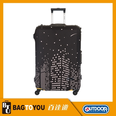 『官方正品』【OUTDOOR】行李箱保護套-城市-S ODS19B01SCT