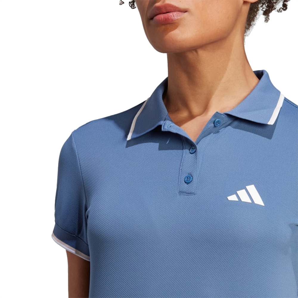 Adidas 愛迪達】 CLUBHOUSE POLO POLO衫短袖上衣女- IA7036 | adidas