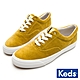 Keds ANCHOR 燈芯絨綁帶休閒鞋-黃綠 product thumbnail 1