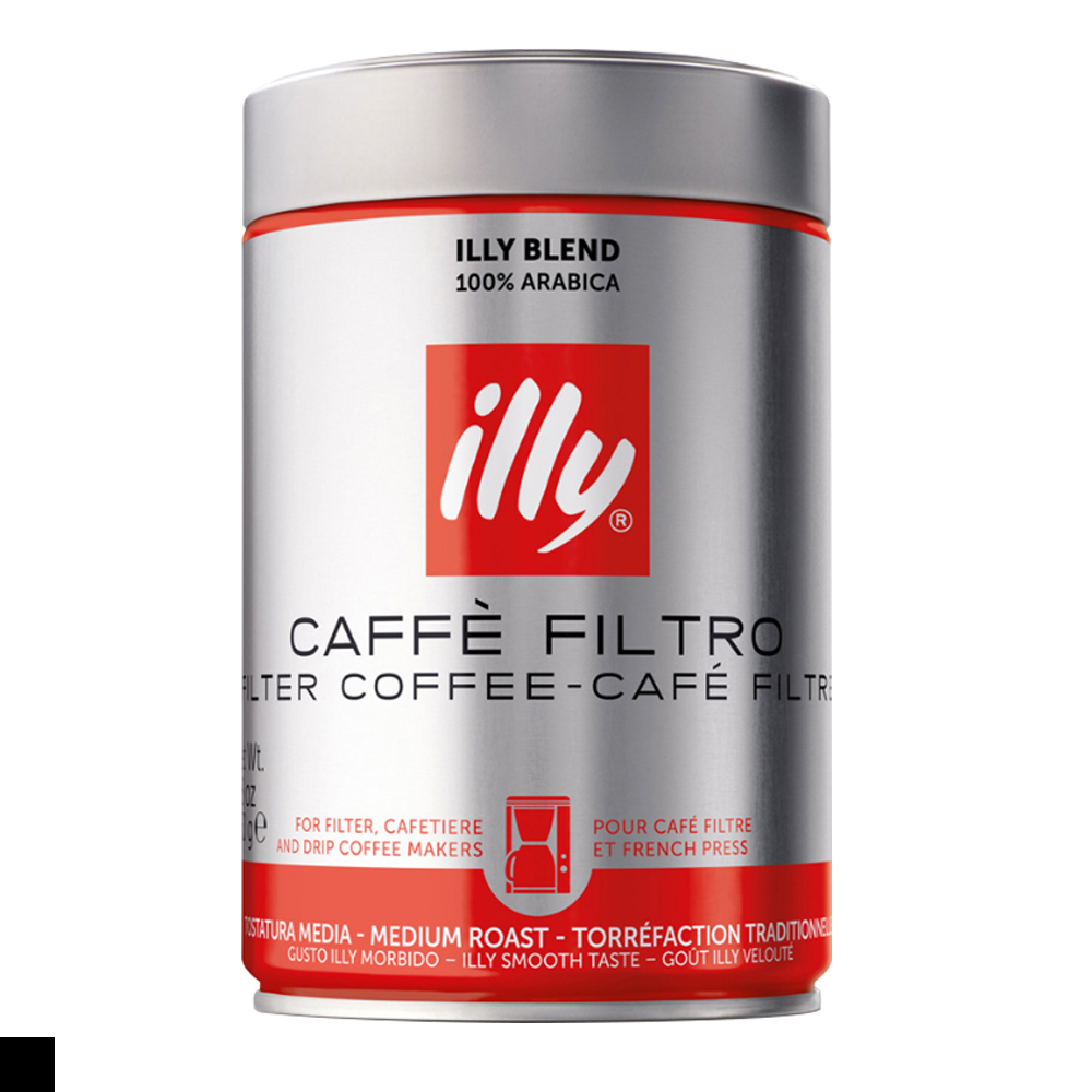 illy 中烘焙 濾泡 咖啡粉 250g