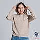 U.S. POLO ASSN. 女款針織連帽衣-卡其色 product thumbnail 1