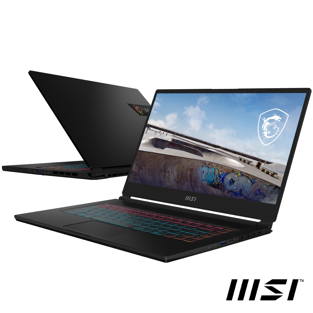 MSI微星 Stealth 15M B12UE-028TW 15吋輕薄電競筆電(i7-1280P/16G/1T SSD/RTX3060-6G/Win11)