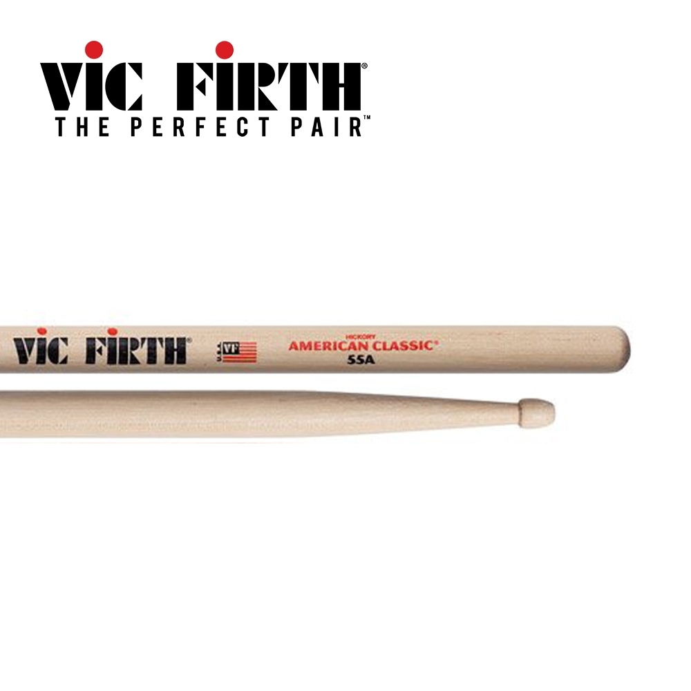 Vic Firth 55A 胡桃木鼓棒