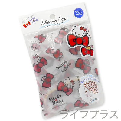 日本進口單層浴帽-Hello Kitty-6入組