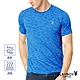 PLAYBOY 速乾吸濕排汗透氣舒爽纖維圓領短袖衫-單件(青藍) product thumbnail 1