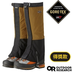 【Outdoor Research】Crocodiles 3L Gore-Tex 防水透氣防風長版鱷魚綁腿.耐磨防撕裂腿套_243118-1702 棕/黑