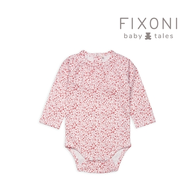 Brands4Kids 浮花朵朵-長袖包屁衣_Fixoni系列