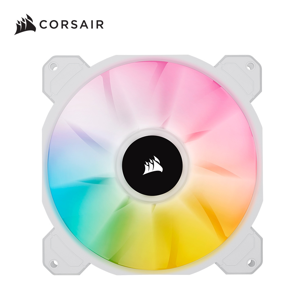 海盜船CORSAIR SP140 RGB ELITE白風扇