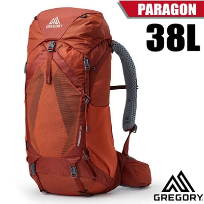 【GREGORY】PARAGON 38L 多功能健行登山背包_143363-6397 亞鐵橘