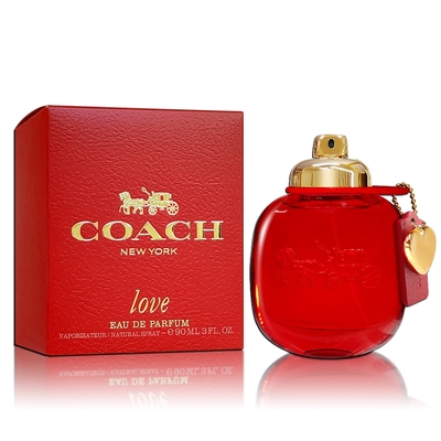 COACH 時尚戀紅女性淡香精 90ML