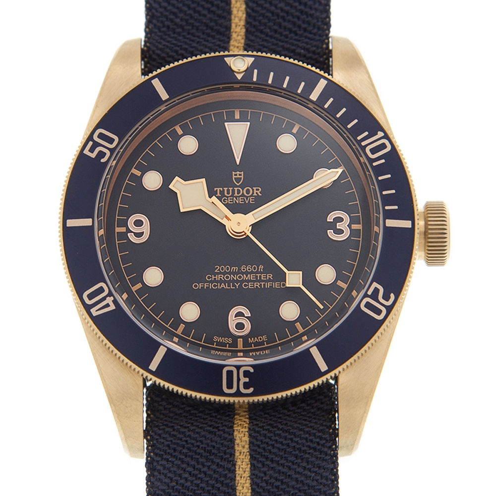 TUDOR 帝舵 (79250BA-0002)Black Bay Bronze青銅帆布織紋款x43mm