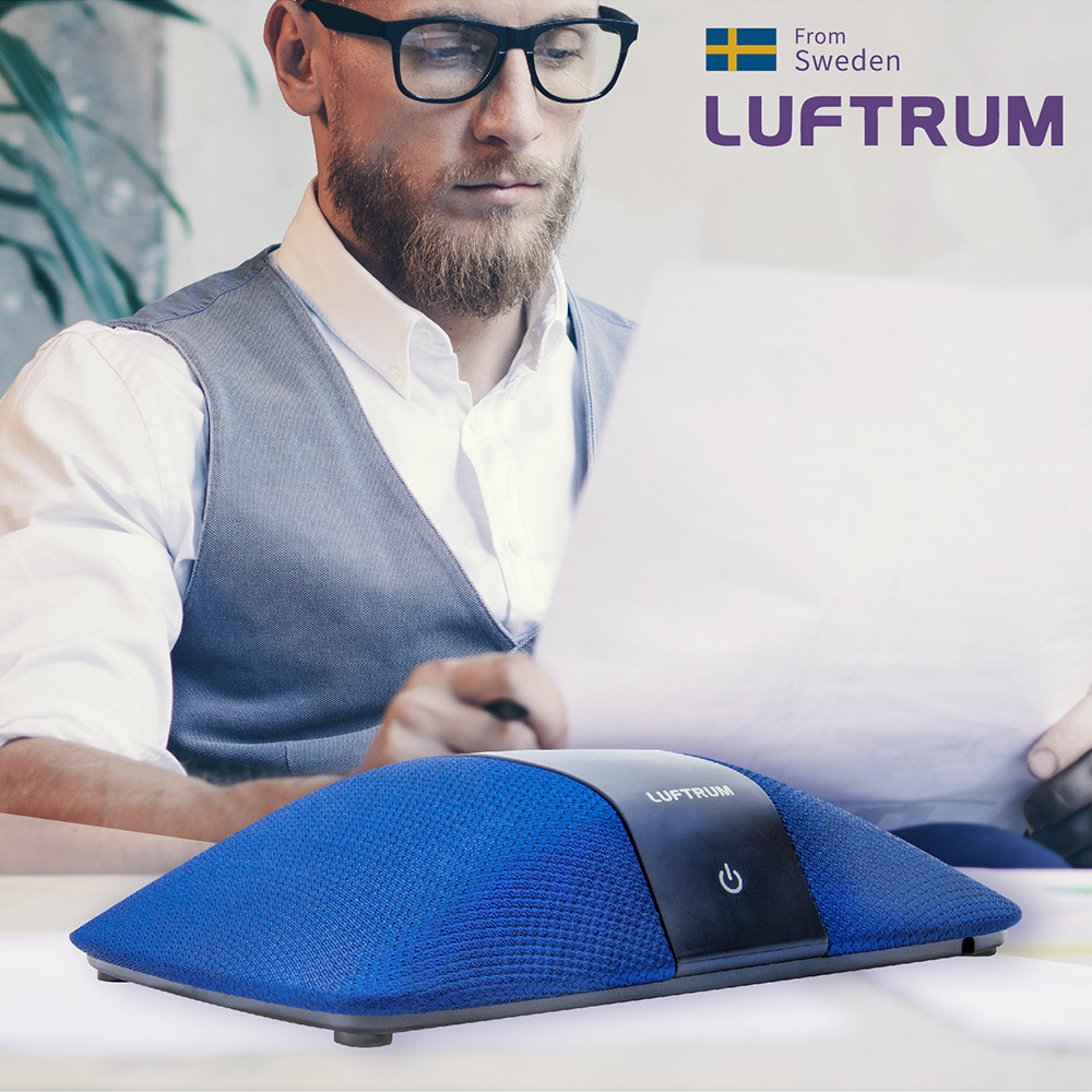 瑞典 LUFTRUM 可攜式智能空氣清淨機-瑞典藍 (C401A)