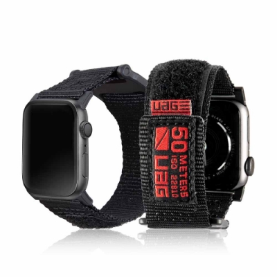 UAG Apple Watch 38/40mm 時尚錶帶-黑