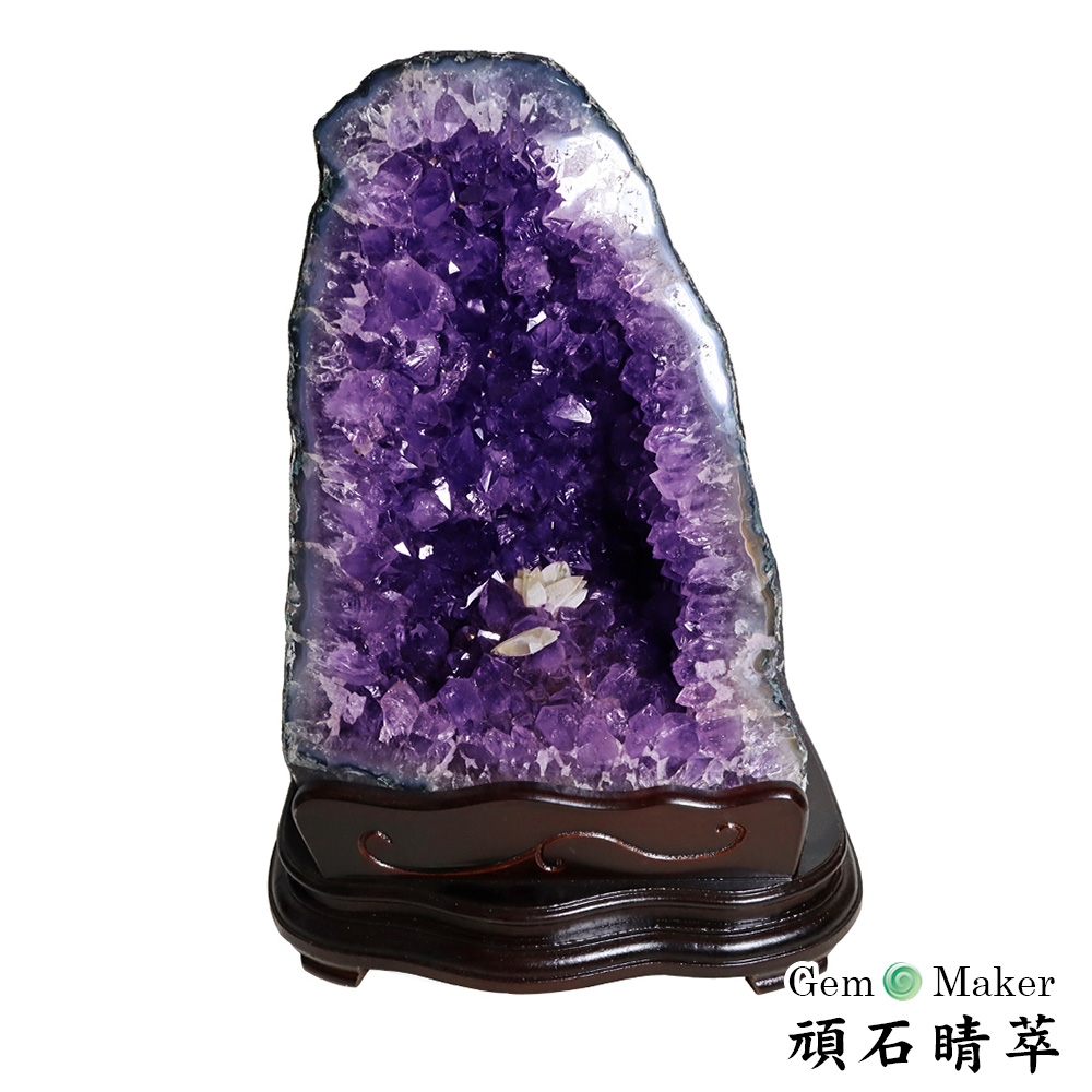 GemMaker頑石睛萃 開運招財天然巴西紫晶洞 FA-308(12.2kg)