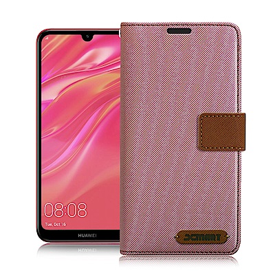 Xmart for HUAWEI Y7 Pro 2019  度假浪漫風支架皮套