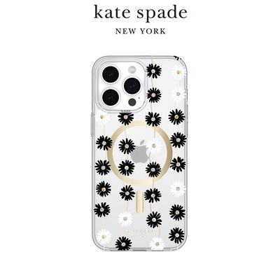 【kate spade】iphone 15 pro max magsafe 精品手機殼 雛菊花戀