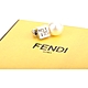 FENDI FF鑲嵌鑽飾垂墜式珍珠穿針式耳環(單只) product thumbnail 1