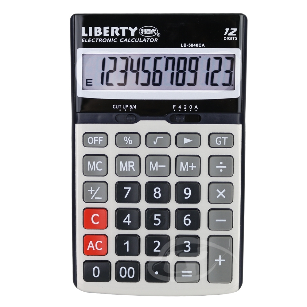 LIBERTY利百代 金屬效率-桌上型12位元計算機 LB-5040CA