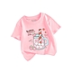 【Baby童衣】女童短袖上衣 女寶寶可愛印花上衣 圓領短袖T-shirt 89033 product thumbnail 3