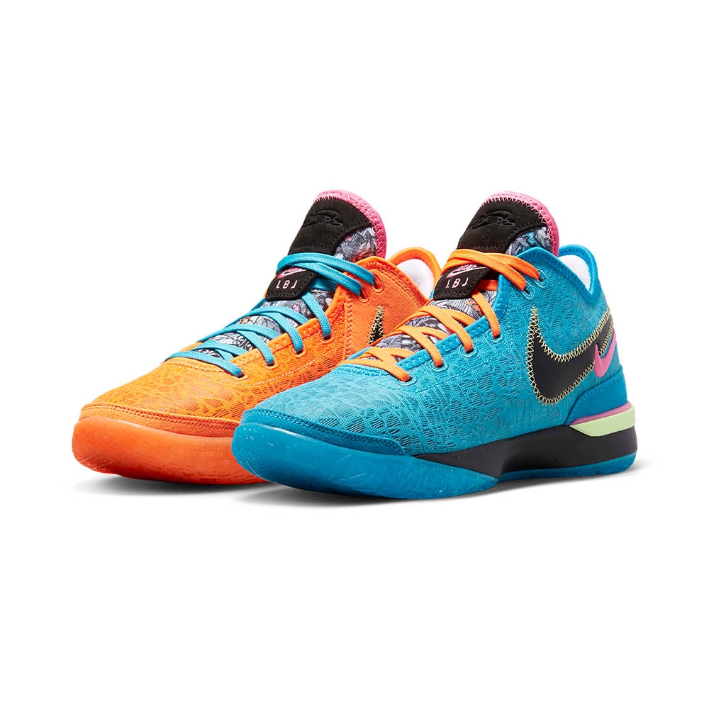 Nike Zoom LeBron NXXT Gen Ep 男鞋藍橘色鴛鴦Lbj 運動籃球鞋DR8788