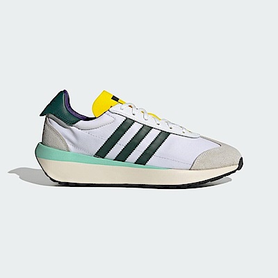 adidas country xlg if8118 男女 休閒鞋 運動 復古 三葉草 尼龍 穿搭 愛迪達 白綠黃