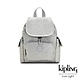 Kipling 璀璨星光銀拉鍊掀蓋後背包-CITY PACK MINI product thumbnail 1