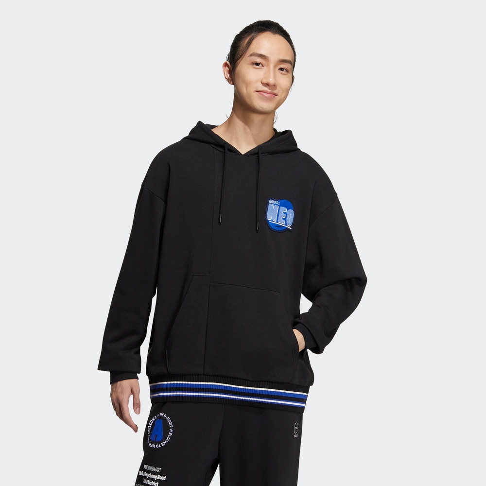 ADIDAS M VBE SWEAT 2 男連帽上衣-黑-IA6815 | adidas | Yahoo奇摩購物中心