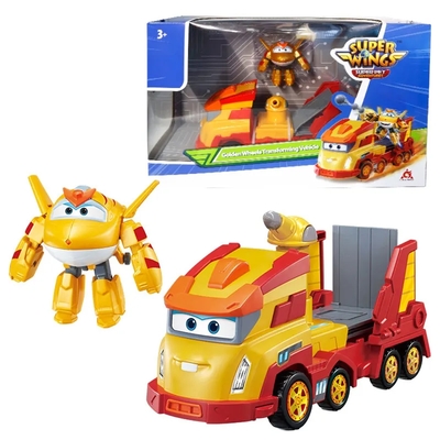 任選SUPER WINGS 高登變形救援車 AL43098 公司貨