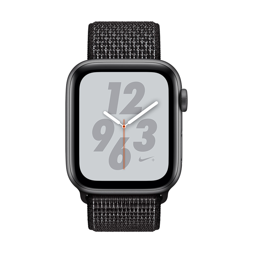 Apple Watch Nike+ S4(GPS+網路)44mm太空灰鋁金屬錶殼+黑色錶環