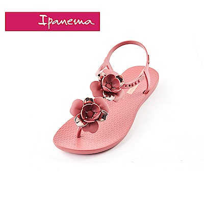 IPANEMA  FLORAL SANDAL系列 T字涼鞋-粉色