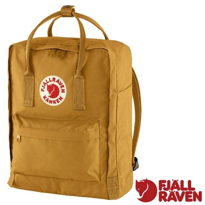 【Fjallraven 北極狐】Kånken 多功能輕量防潑水日用背包.通勤書包.休閒背包_23510-166 橡子