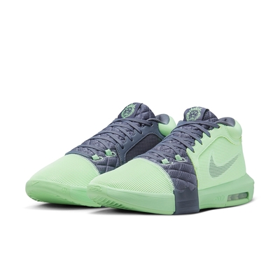 NIKE 籃球鞋 男鞋 運動鞋 包覆 緩震 LEBRON WITNESS VIII EP 綠 FB2237-300 (3B3463)