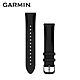 GARMIN Quick Release 20mm 光譜黑皮革錶帶 product thumbnail 1