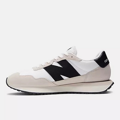 New Balance 237系列 男休閒鞋-白灰黑-MS237SF-D