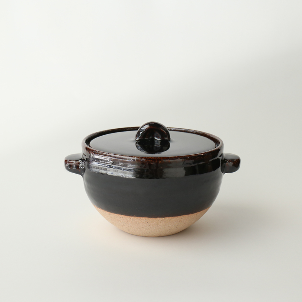 日本土樂窯 伊賀燒炊飯土鍋(18.5cm)（2合）