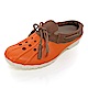 美國加州 PONIC&Co. CODY 防水輕量 洞洞半包式拖鞋 雨鞋 橘色 防水鞋 休閒鞋 懶人鞋 真皮流蘇 環保膠鞋 product thumbnail 1