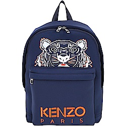 KENZO Neoprene Tiger 虎頭刺繡圖騰太空棉