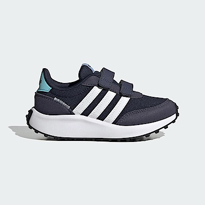 Adidas Run 70s CF K [IG4898] 中童 慢跑鞋 運動 休閒 魔鬼氈 緩震 舒適 愛迪達 深藍