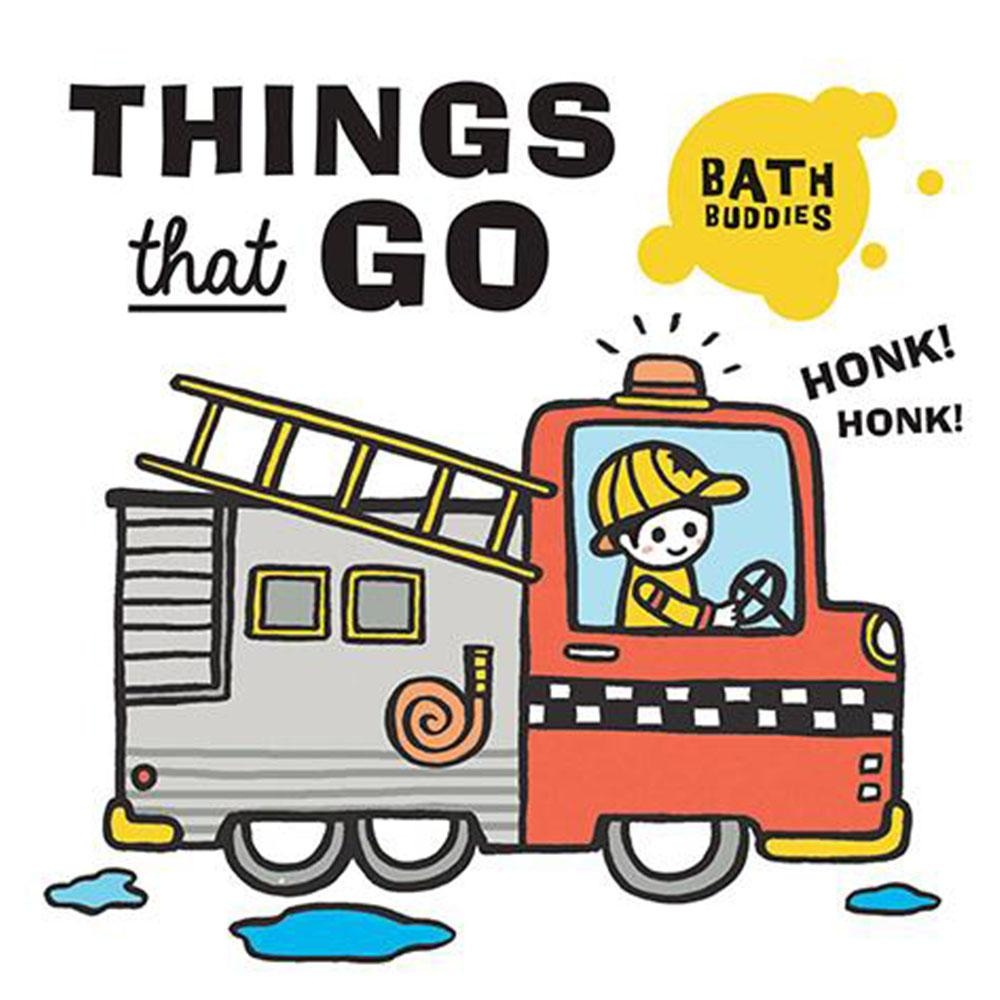 Bath Buddies：Things That Go 洗澡玩具書：交通工具篇 | 拾書所