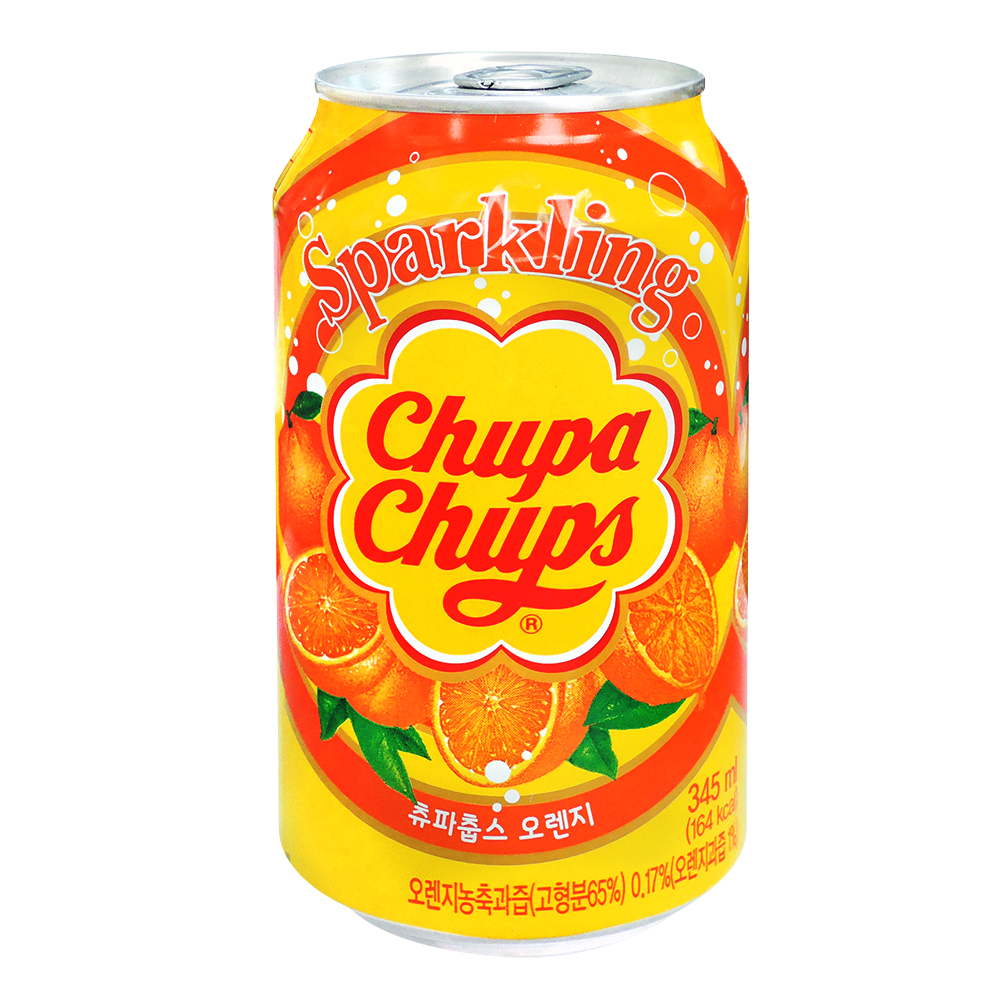 Chupa Chups加倍佳 柳橙風味汽水(345ml)