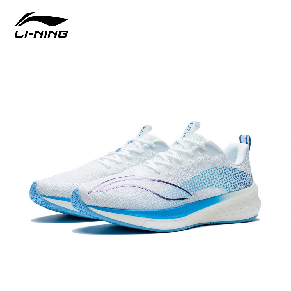 【LI-NING 李寧】赤兔5 Pro 男子 反光輕量 競速 跑鞋 標準白 (ARMS003-10)