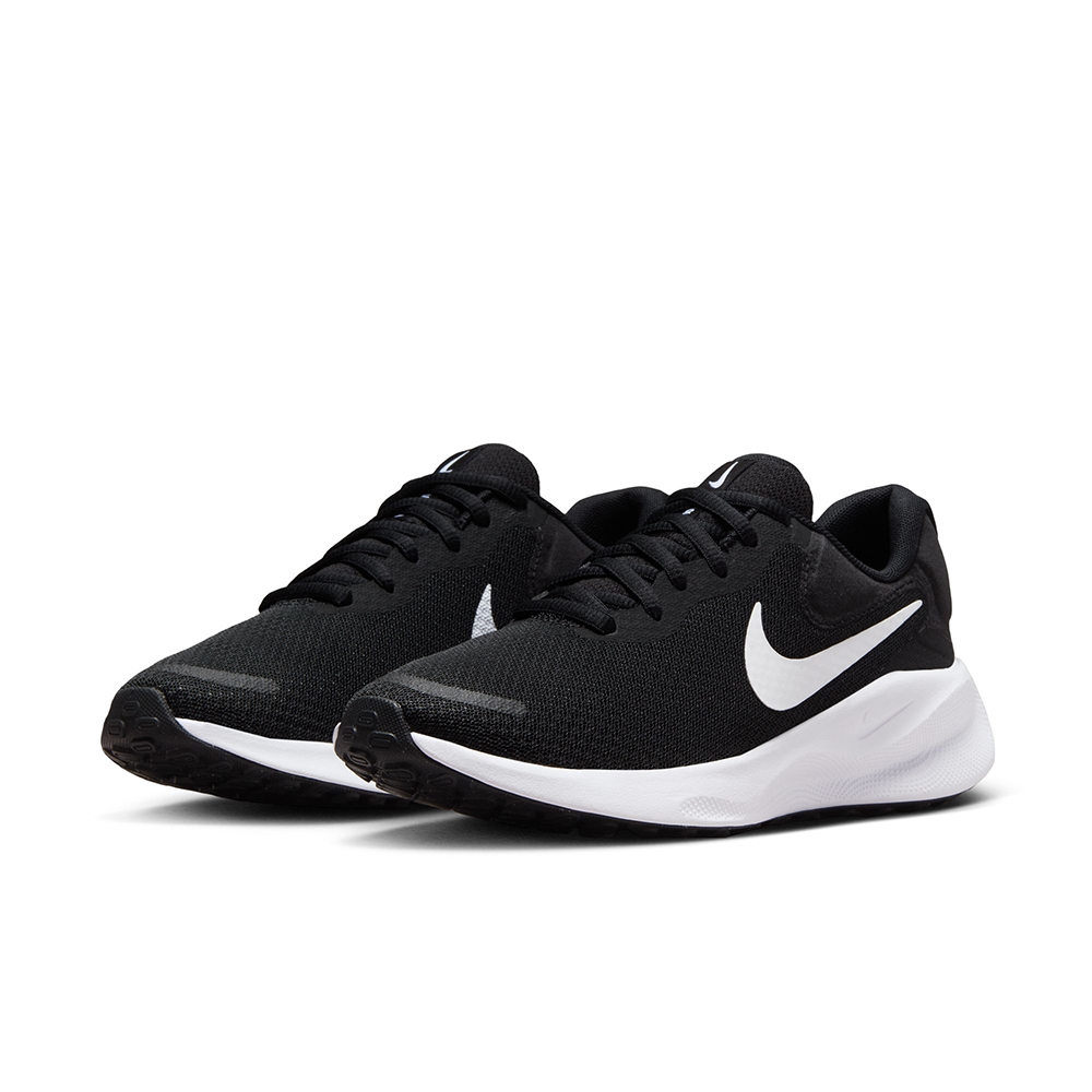 NIKE 慢跑鞋 女鞋 運動鞋 緩震 W REVOLUTION 7 黑 FB2208-003