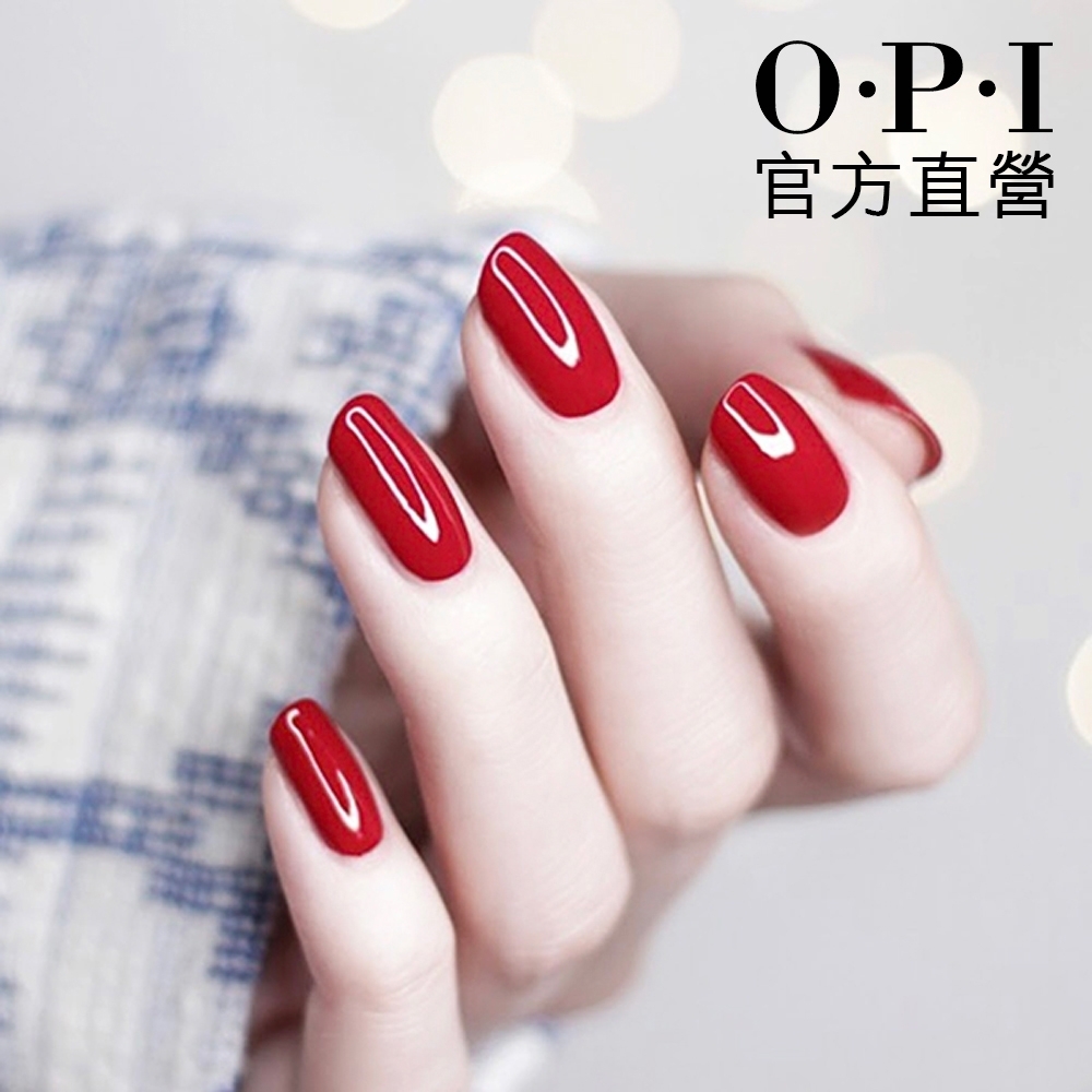 OPI 紅蘋果 類光繚指甲油-ISLN25．小銀蓋/如膠似漆2.0系列指彩/美甲彩繪/官方直營