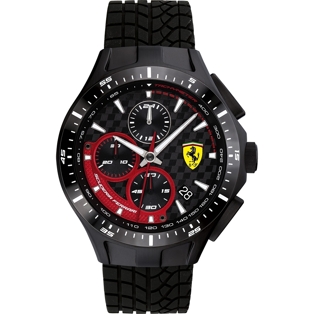 Scuderia Ferrari 法拉利 賽車急速計時手錶(FA0830696)-44mm