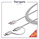 Targus Lightning 2in1 充電傳輸線(ACC995系列) product thumbnail 7