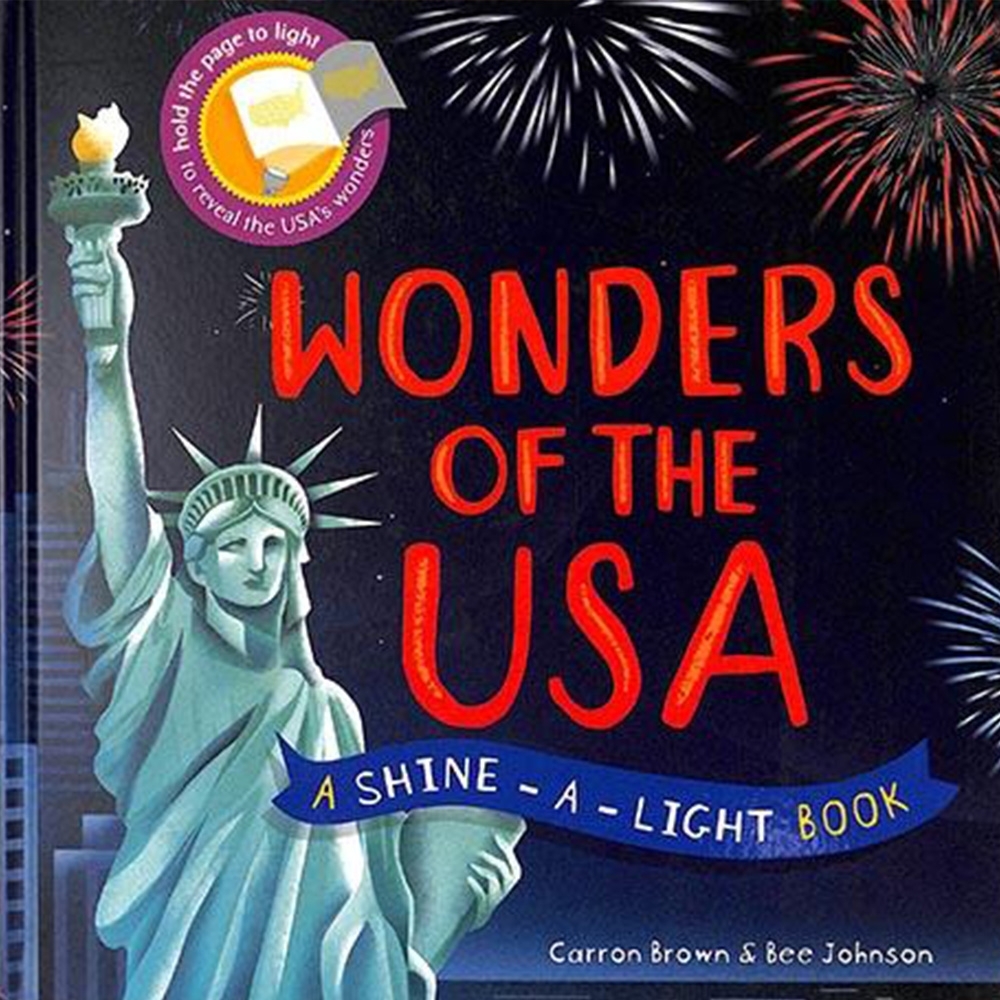 Wonders Of The USA 透光書：美國篇精裝繪本