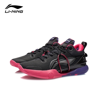LI NING 李寧 閃擊8 VIII Premium 男子支撐穩定專業比賽籃球鞋 黑色 (ABAR071-2)