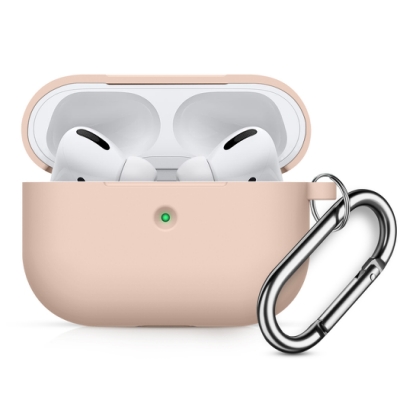 【TOYSELECT】聚合黑科技Airpods Pro矽膠保護套：砂粉色